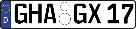 GHA-GX17