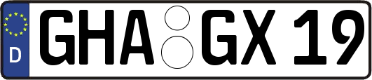 GHA-GX19