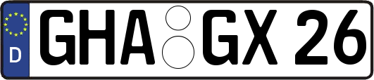 GHA-GX26