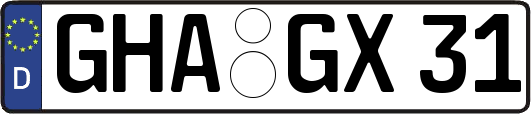 GHA-GX31