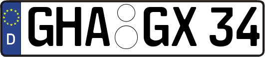 GHA-GX34