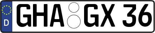 GHA-GX36