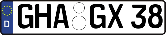 GHA-GX38