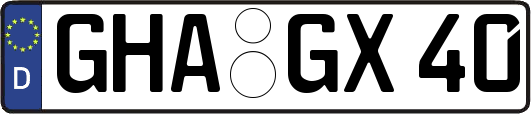 GHA-GX40