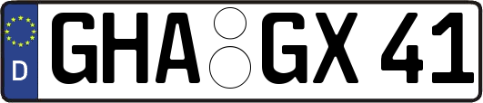 GHA-GX41