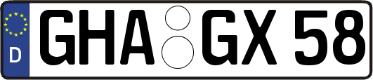 GHA-GX58