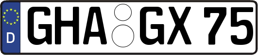 GHA-GX75