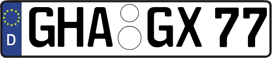 GHA-GX77