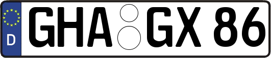 GHA-GX86