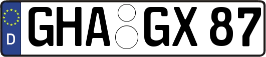GHA-GX87