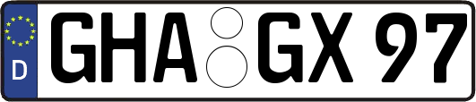 GHA-GX97