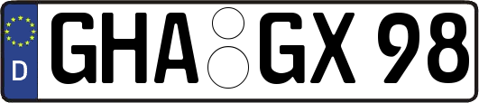 GHA-GX98