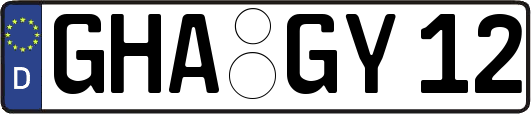 GHA-GY12