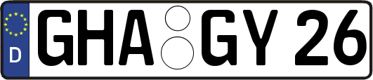GHA-GY26
