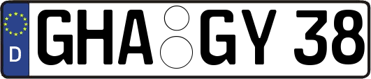 GHA-GY38