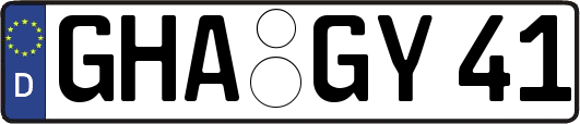 GHA-GY41