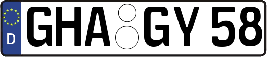 GHA-GY58