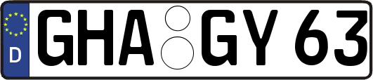 GHA-GY63