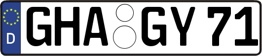 GHA-GY71