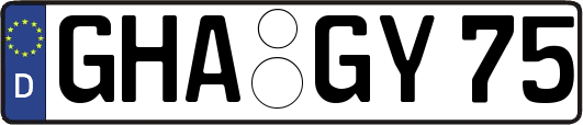 GHA-GY75