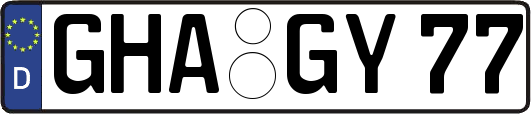 GHA-GY77
