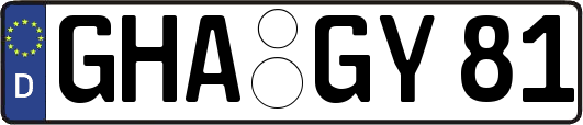 GHA-GY81