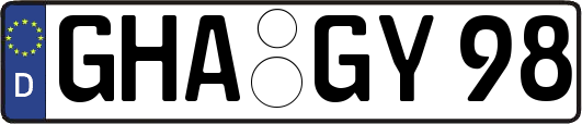 GHA-GY98