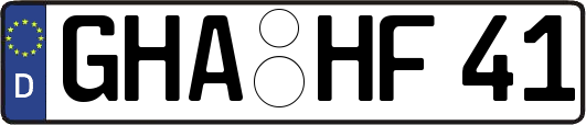 GHA-HF41