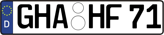 GHA-HF71