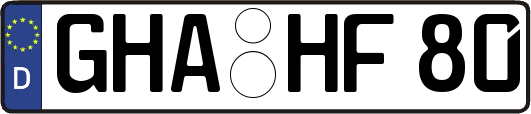 GHA-HF80