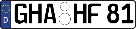 GHA-HF81