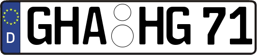 GHA-HG71
