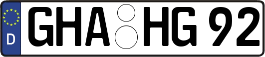 GHA-HG92