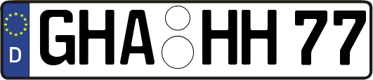 GHA-HH77