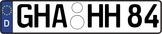 GHA-HH84
