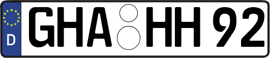 GHA-HH92