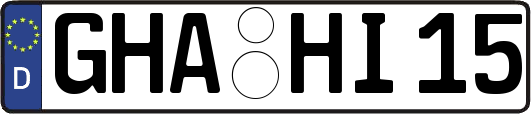 GHA-HI15