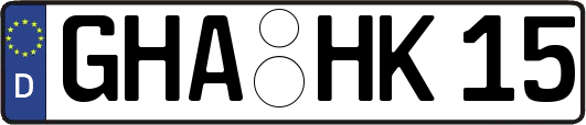 GHA-HK15
