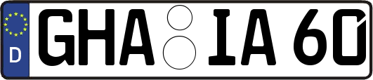 GHA-IA60
