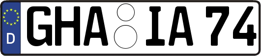 GHA-IA74
