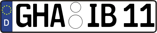 GHA-IB11