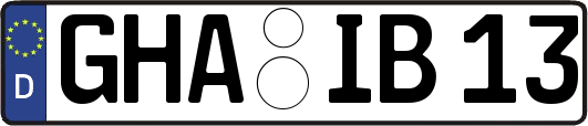 GHA-IB13