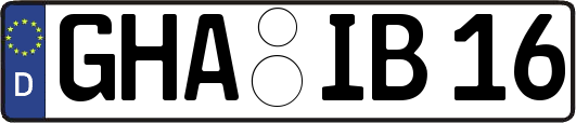 GHA-IB16