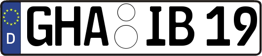 GHA-IB19