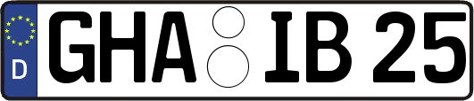 GHA-IB25