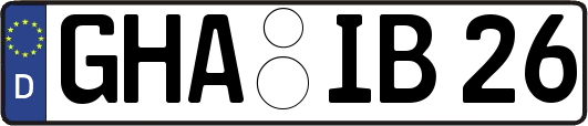 GHA-IB26