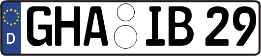 GHA-IB29