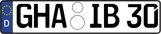 GHA-IB30