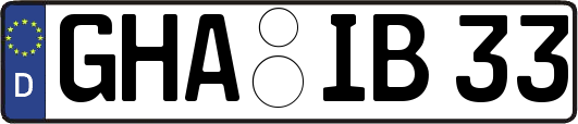 GHA-IB33