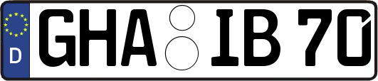 GHA-IB70